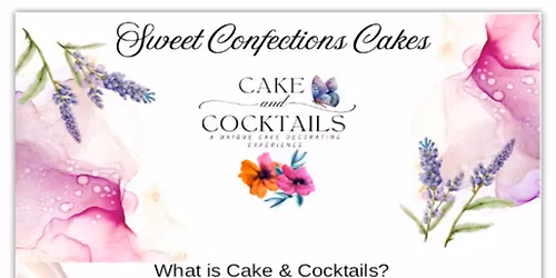 Cake & Cocktails Vintage cake decorating