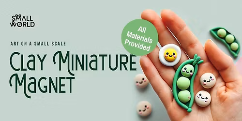 Clay miniature magnet