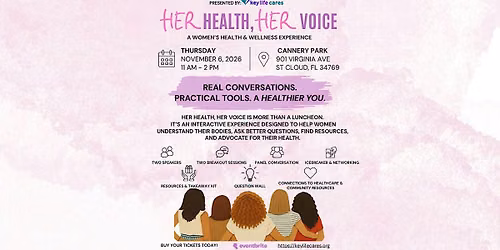 Her Health, Her Voice: A Women's' Health & Wellness Luncheon