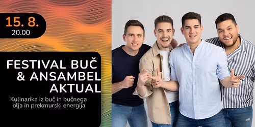 Festival bu\u010d & Ansambel Aktual  (Poletje v Moravskih Toplicah)