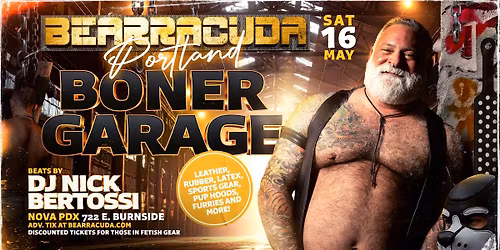 Bearracuda Portland\u26d3\ufe0fBONER GARAGE: Gear Night\u26d3\ufe0f