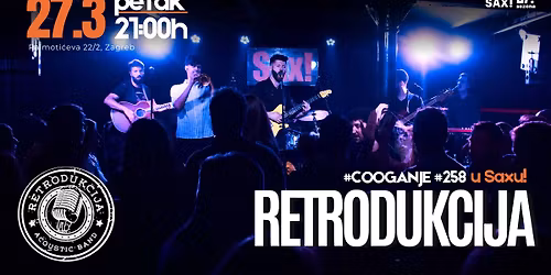 RETRODUKCIJA Live u Sax-u! Cooganje #258