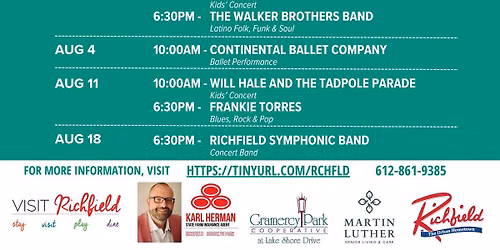 Entertainment in the Parks: Tricia & the Toonies (kids concert)