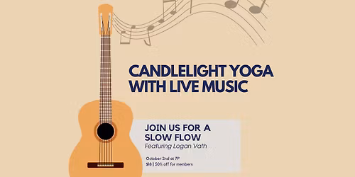 Candlelight Yoga + Live Music