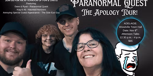 Paranormal Quest - The Apology Tour