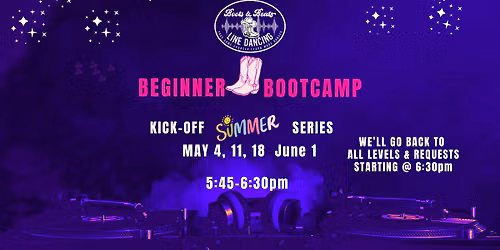 Beginner Bootcamp by Boots & Beats