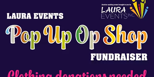 Laura Events Pop Up Op Shop @ Laura RSL