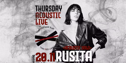 RUSITA - Thursday -solo- Acoustic Live at Thin Red Line Bar - 20.11.2025