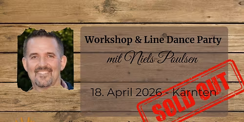 Workshop mit Niels Poulsen von 14.00 - 18.30 Uhr, anschlie\u00dfend Party bis 23.00 Uhr