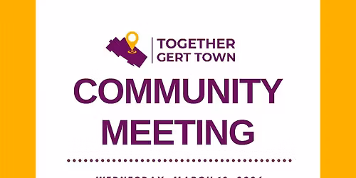 Together Gert Town Community Meeting