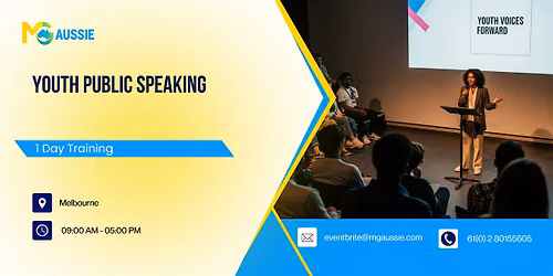 Youth Public Speaking: 1 Day Session in Melbourne