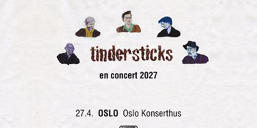 Tindersticks | Oslo Konserthus | Pres. av Luger