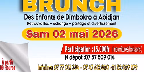 BRUNCH DES ENFANTS DE DIMBOKRO 
