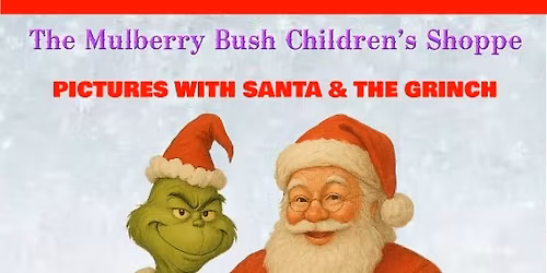 Christmas Pictures with Santa & The Grinch