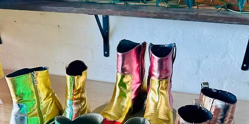 Metallic Shoe Upcycle Party - $30