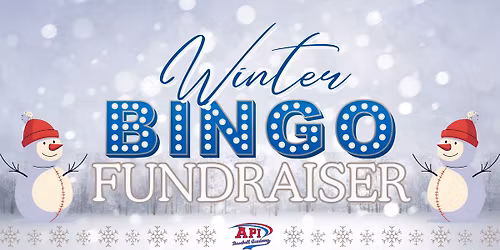 API Winter Bingo Fundraiser