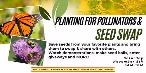 2nd Annual Seed Swap- Planting for Pollinators 