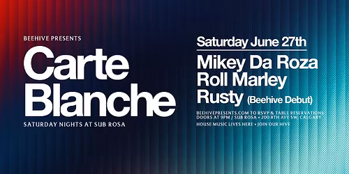 CARTE BLANCHE \u2022 06.27.26