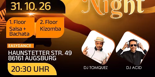 EASYDANCE HOT SALSA-BACHATA-KIZOMBA NIGHT AUF 2 AREAS