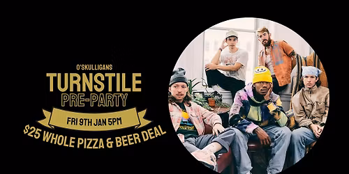TURNSTILE PRE-PARTY