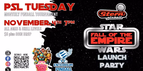 PSL TUESDAY feat. Fall Of The Empire Launch Party @ ENTERRIUM - 4 Round Balanced Match Play