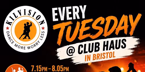 Every Tuesday dance classes of salsa & bachata