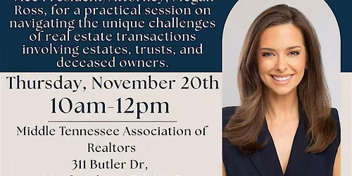 Class on Estate and Signatory Issues - Murfreesboro