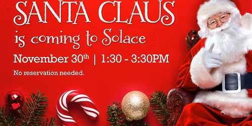 Pictures w\/Santa at Solace Brewing Co. in Sterling