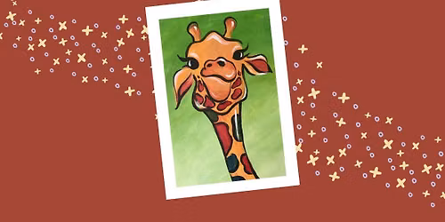 The National Waterfront Museum Family Paint Along - Giraffe