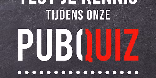 Pubquiz & Speciaalbierbar Caf\u00e9 - De Goudse Popweek Editie