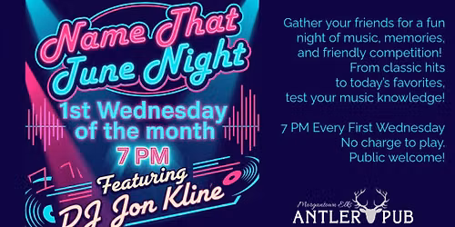 NAME THAT TUNE NIGHT w\/DJ Jon Kline