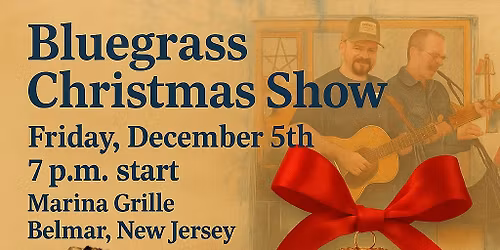 Glimmer Grass Band Christmas Live @ Marina Grille - Special Guest Sharon "Pipes" Lasher