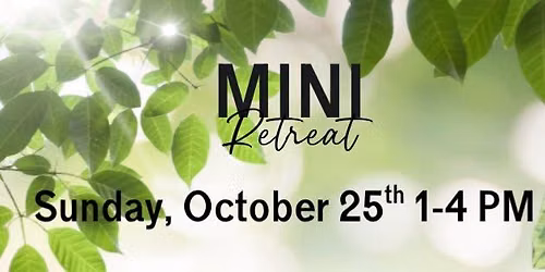 Mini Retreat by donation