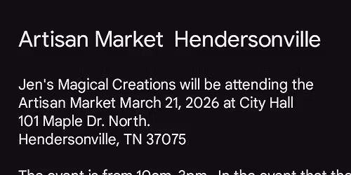 Hendersonville Artisan Market 