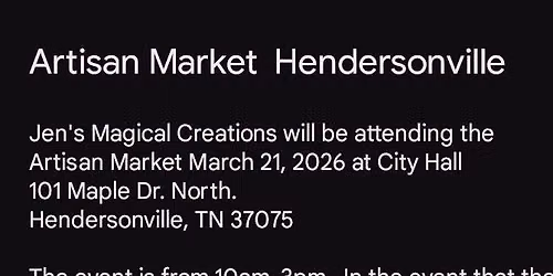 Hendersonville Artisan Market 