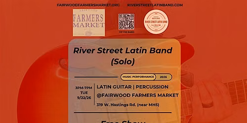 Latin Guitar & Percussion at Fairwood Farmers Market (Mead)