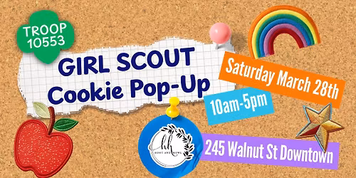 Troop 10553 Girl Scout Cookie Pop-Up