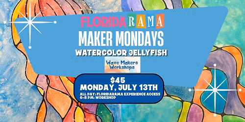 Maker Mondays: Watercolor Jellyfish