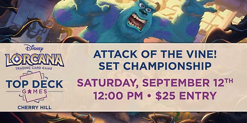  Lorcana Attack of the Vine! Set Championship