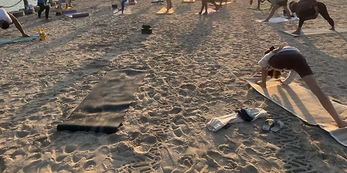 Sunrise Yoga at Kite Beach