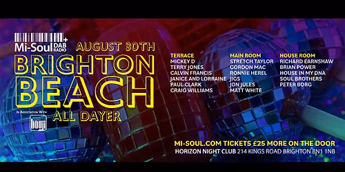 Brighton Beach All Dayer