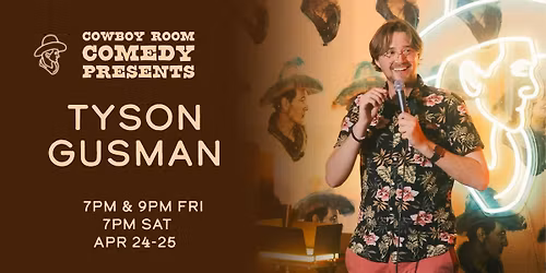 Comedian Tyson Gusman -  Fri & Sat