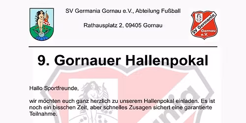 9.Gornauer Hallenpokal