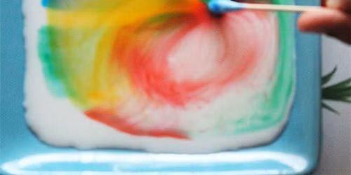 Jr. Scientists: Painting With Milk