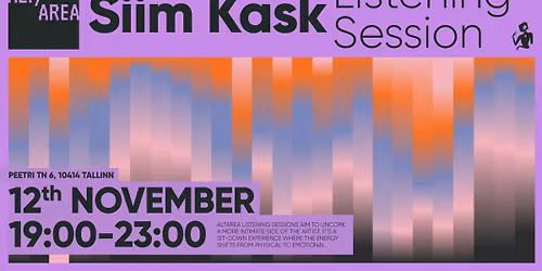Altarea Listening Session w\/ Siim Kask