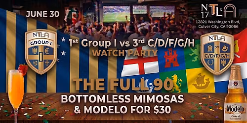 \u26bd 1st Group I vs 3rd C\/D\/F\/G\/H Watch Party \u2014 World Cup 2026 | N17 The Lane