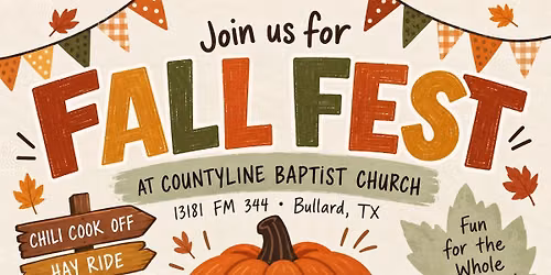 Fall Fest Chili Cook Off