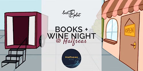Bookstore Pop-up @ Halfseas Wine + Bottle Shop