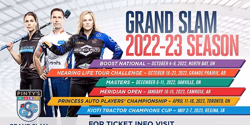 Grand Slam of Curling Players Championship - Thursday Pass at Tahoe Blue Event Center