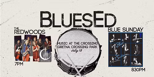 BluesEd bands at Gretna Crossing Park